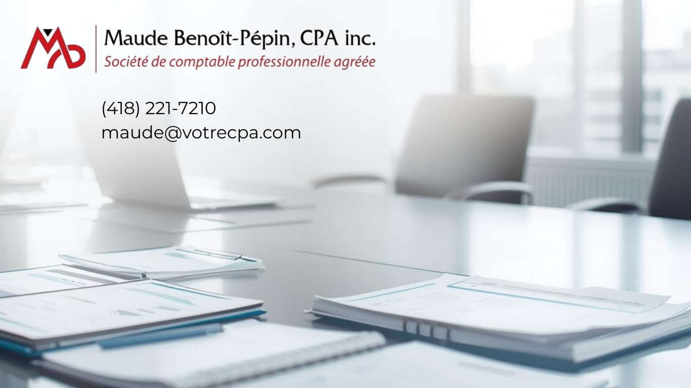 Maude Benoit-P&eacute;pin, CPA inc.